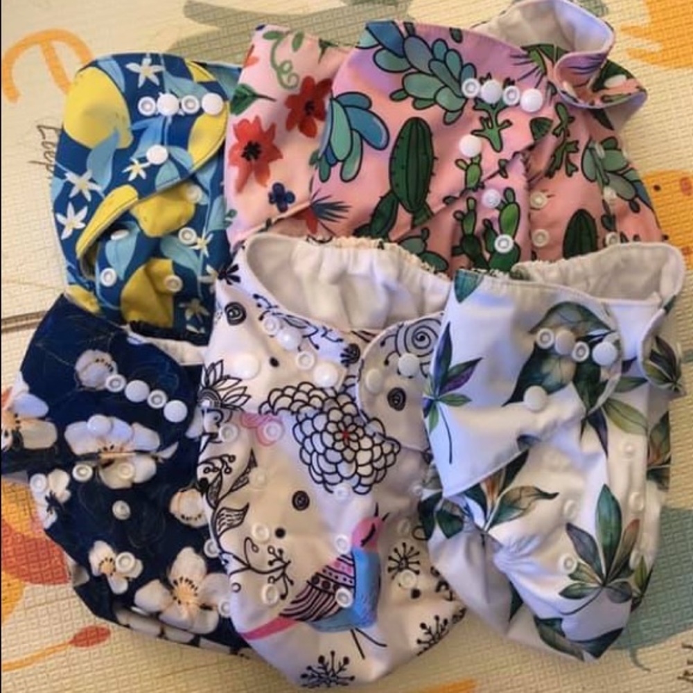 6 Babygoal cloth pocket diapers